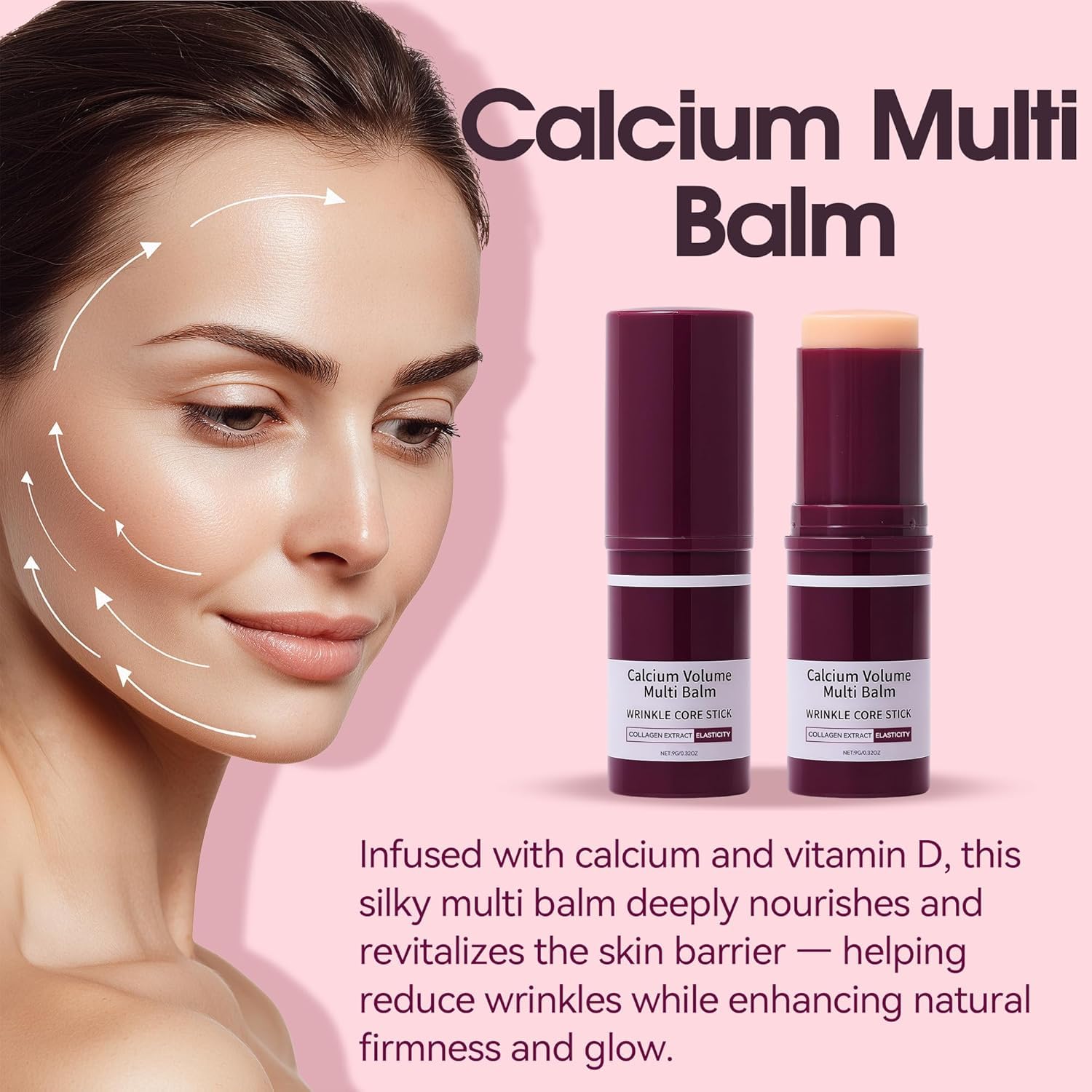 Amazon.com: Fleur Luxxe Calcium Multi Balm Stick for Face, Eyes